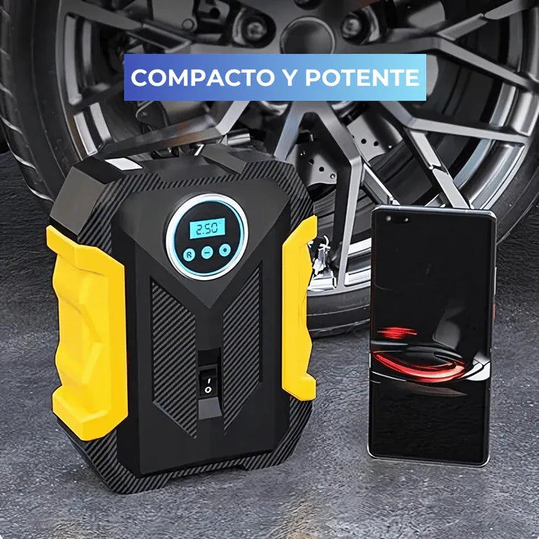 Compresor Digital Multifuncional Portátil - CARSUN