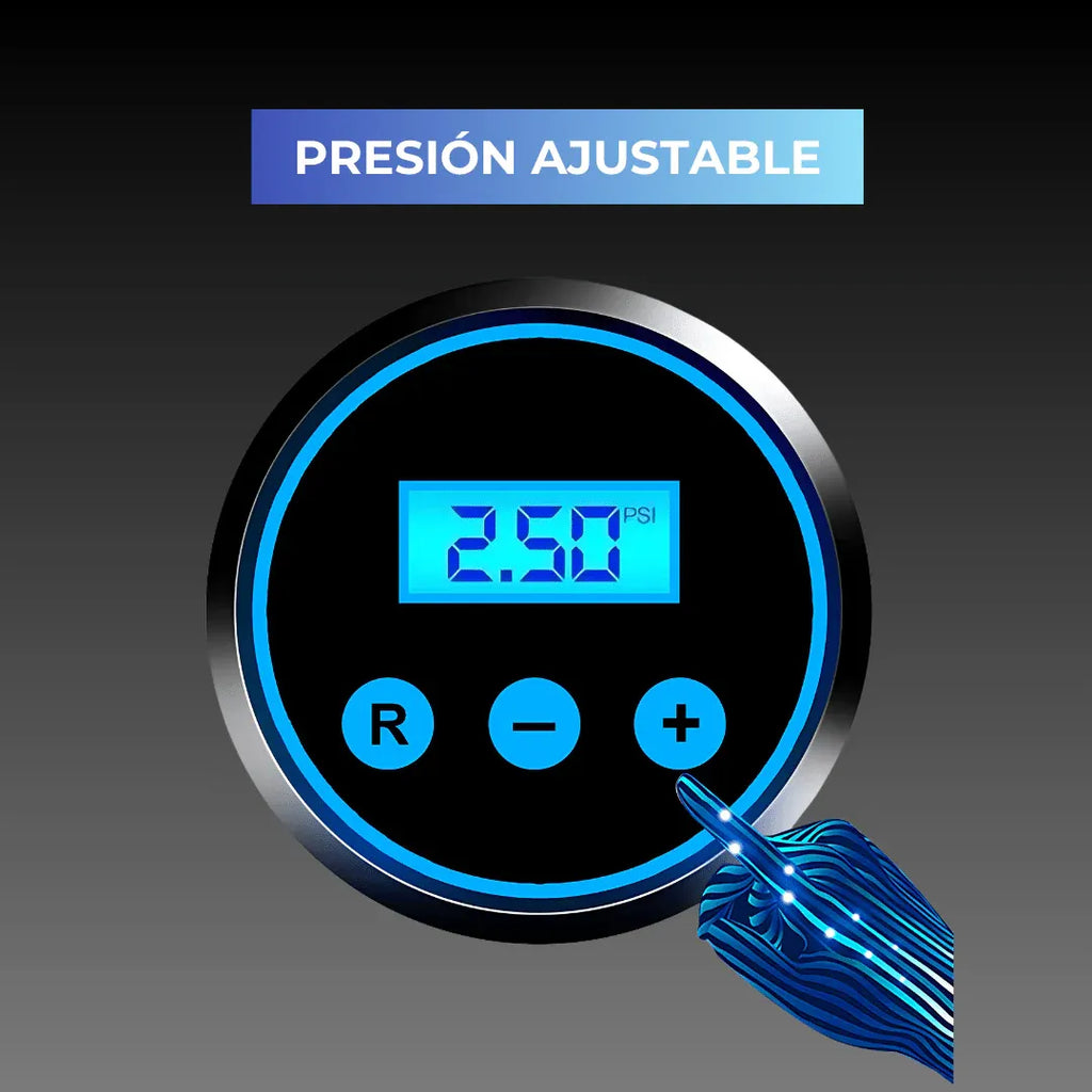 Compresor Digital Multifuncional Portátil - CARSUN